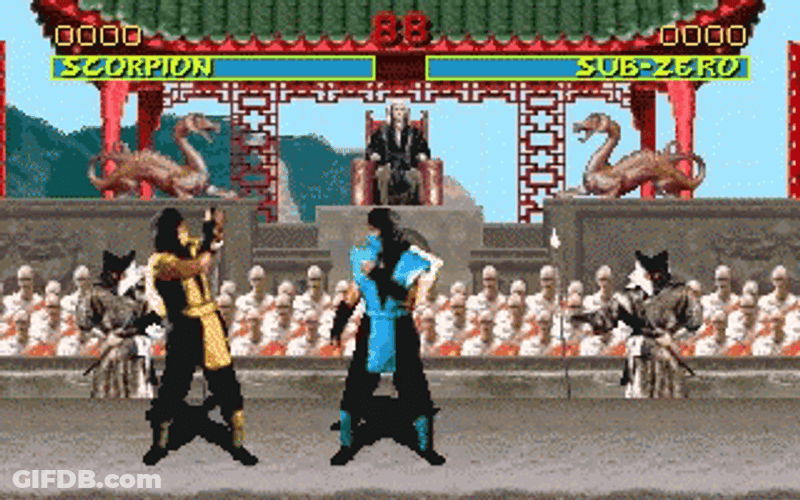Sweep The Leg Mortal Kombat GIF