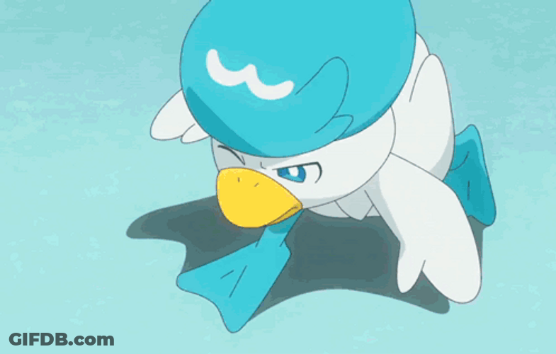 Sweep The Leg Pokemon Quaxly And Bellibolt GIF