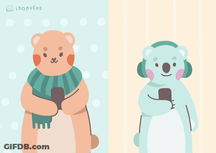 Sweet Bears See You Soon GIF
