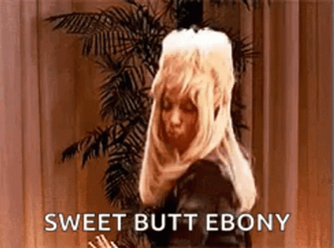 Sweet Butt Ebony GIF