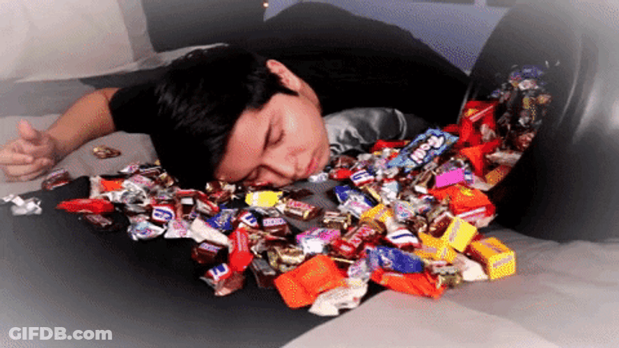 Sweet Candies Scatter GIF