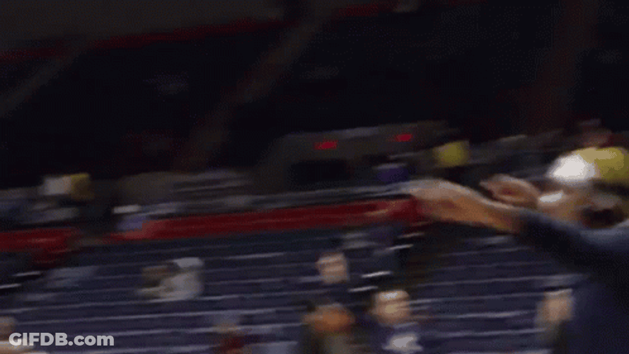 Sweet Caroline In A Court Gym GIF