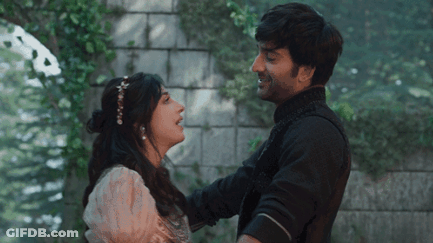 Sweet Couple Hug Emoji GIF