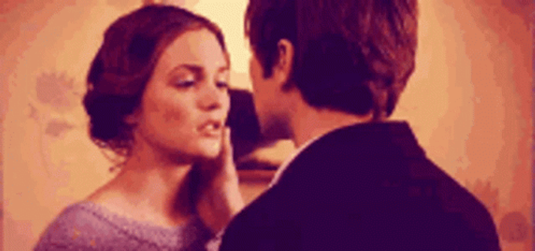 Sweet Couple My Princess Love Forehead Kiss GIF