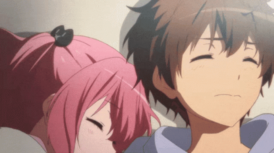 Sweet Couple Yuuta Shichimiya Good Morning Anime GIF
