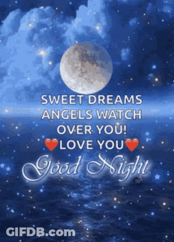 Sweet Dreams Angels Watching Over You GIF