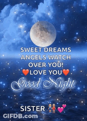 Sweet Dreams Angels Watching Over You GIF