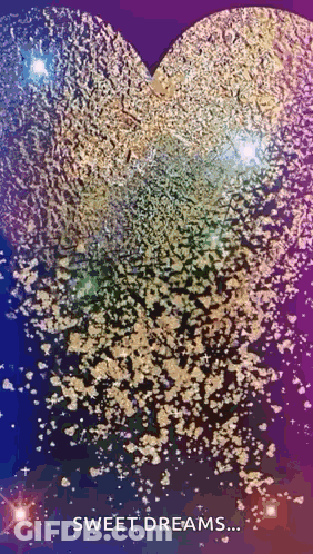 Sweet Dreams Heart Made Of Hearts GIF