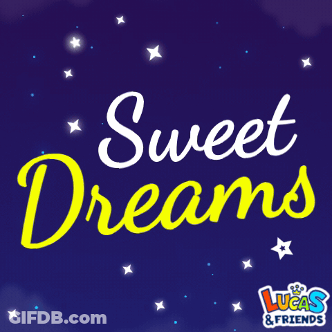 Sweet Dreams Lucas & Friends Poster GIF