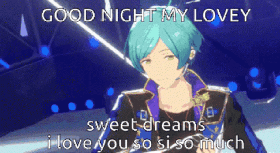 Sweet Dreams My Love Enstars Kanata Shinkai Anime GIF