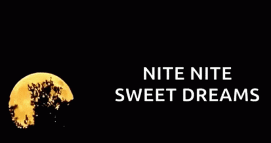 Sweet Dreams Night Night GIF