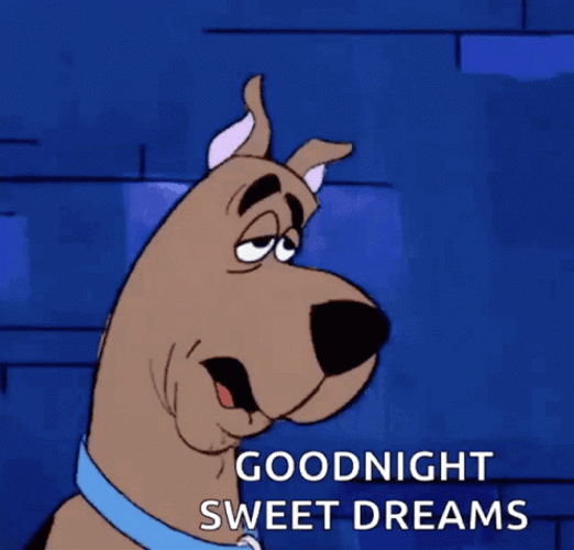 Sweet Dreams Scooby Doo GIF