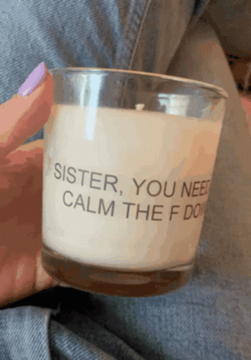 Sweet Glass Note Calm Down GIF