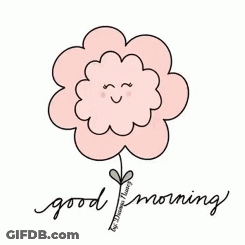 Sweet Good Morning Sun Flower GIF
