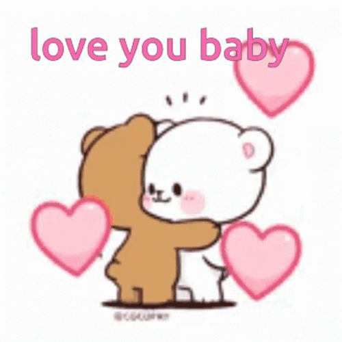 Sweet Hug Love You Baby GIF