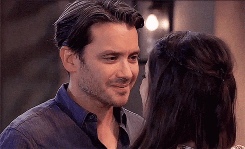 Sweet Kissing And Hugging GIF