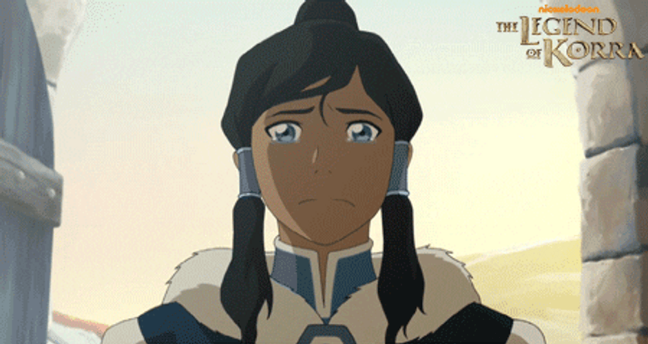 Sweet Korra Happy Crying GIF