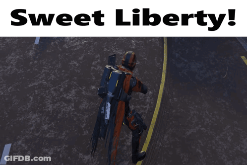 Sweet Liberty Poster With Man GIF