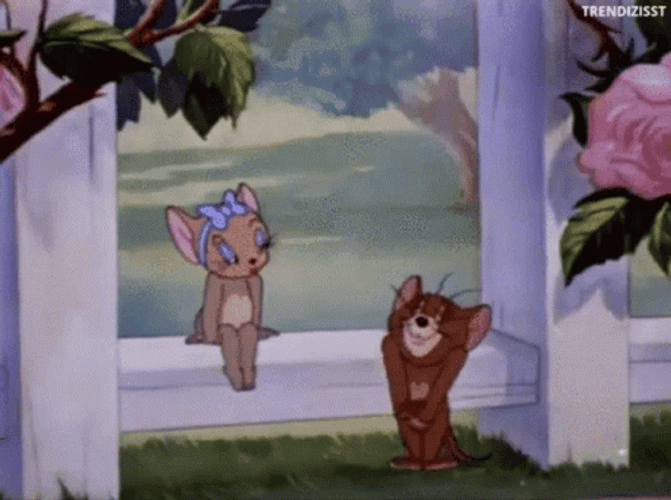 Sweet Love Crush Tom And Jerry GIF