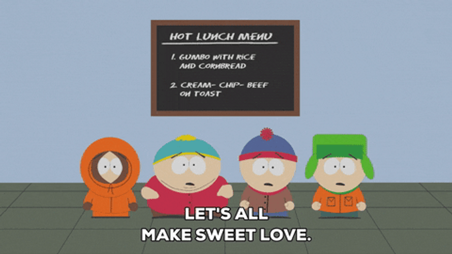 Sweet Love Recipe South Park GIF