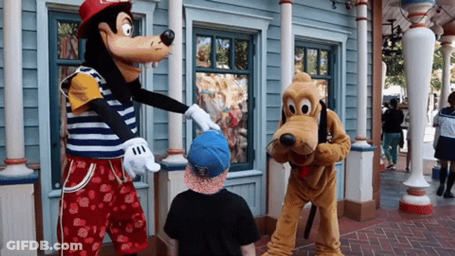 Sweet Mascot Pluto Goofy Meme GIF