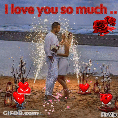 Sweet Proposal Love You So Much GIF