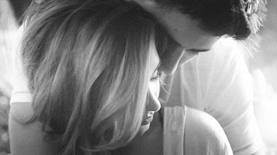 Sweet Rough Kiss On The Ears GIF
