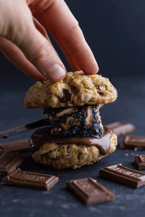 Sweet Smores Cookies GIF