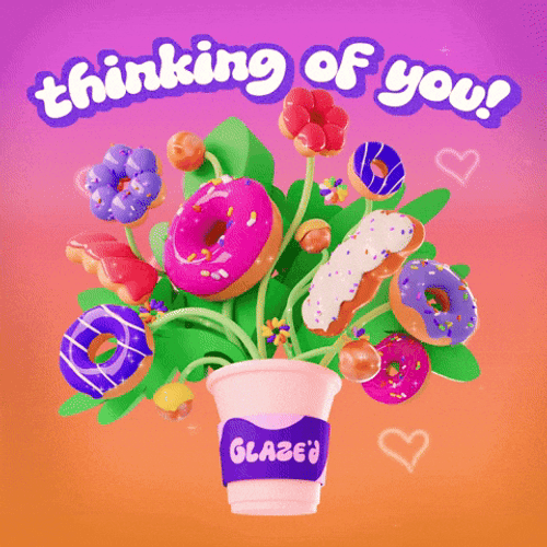 Sweets Bouquet Thinking Of You Sympathy GIF