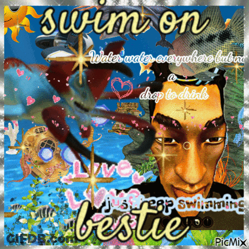 Swim On Water Water Everywhere GIF