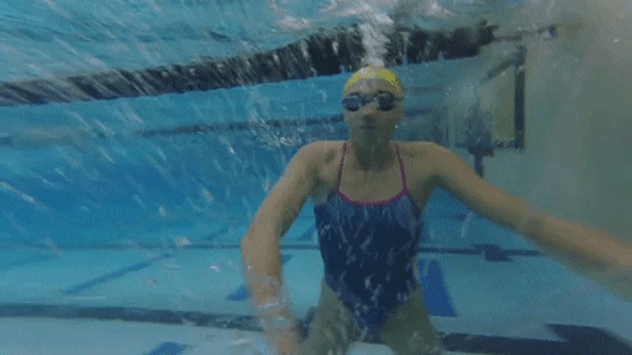 Swimmer Athlete Underwater GIF