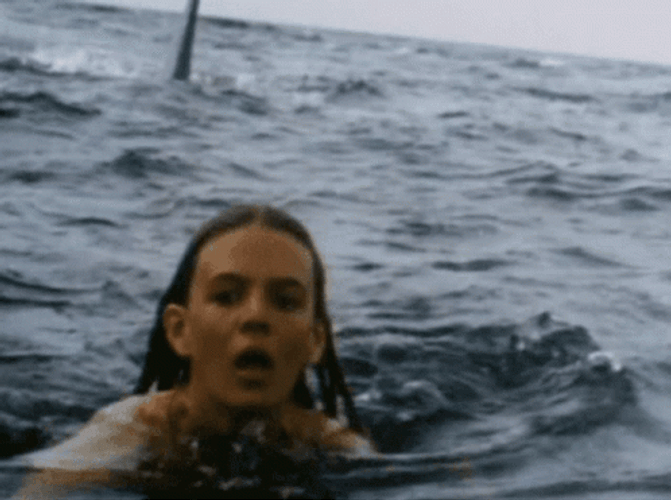 Swimming Human Alive Jaws GIF