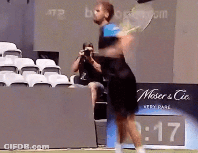 Swing And A Miss Oscar Otte GIF