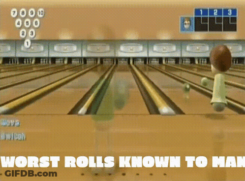 Swing Arm While Holding Down Release Ball Sign GIF