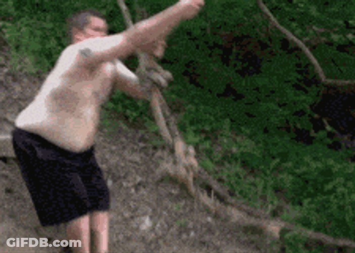 Swing Funny Falling GIF