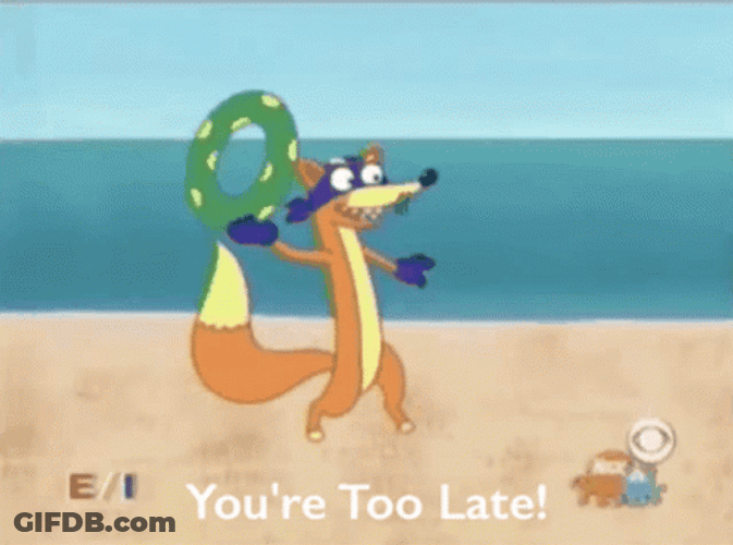 Swiper No Swiping On The Beach GIF