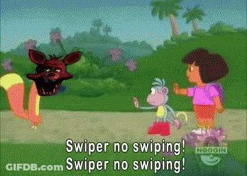 Swiper No Swiping Swiper No Swiping Swiper No Swiping! GIF