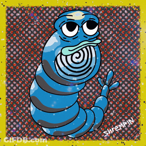 Swirl On Larva Mouth GIF