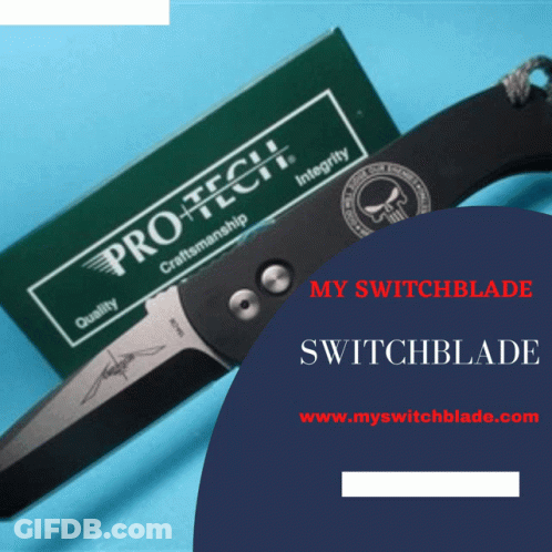 Switchblade Knife GIF
