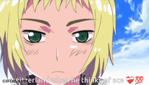 Switzerland When He Thinks Of Ace Boy GIF
