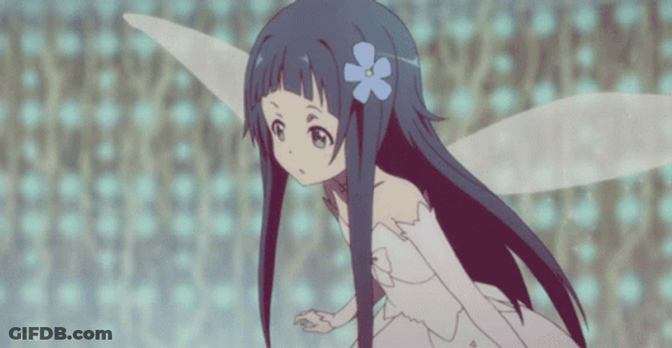 Sword Art Online Confused Yui GIF