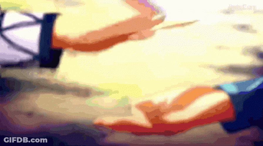 Sword Art Online Kirito And Eugeo Handshake GIF