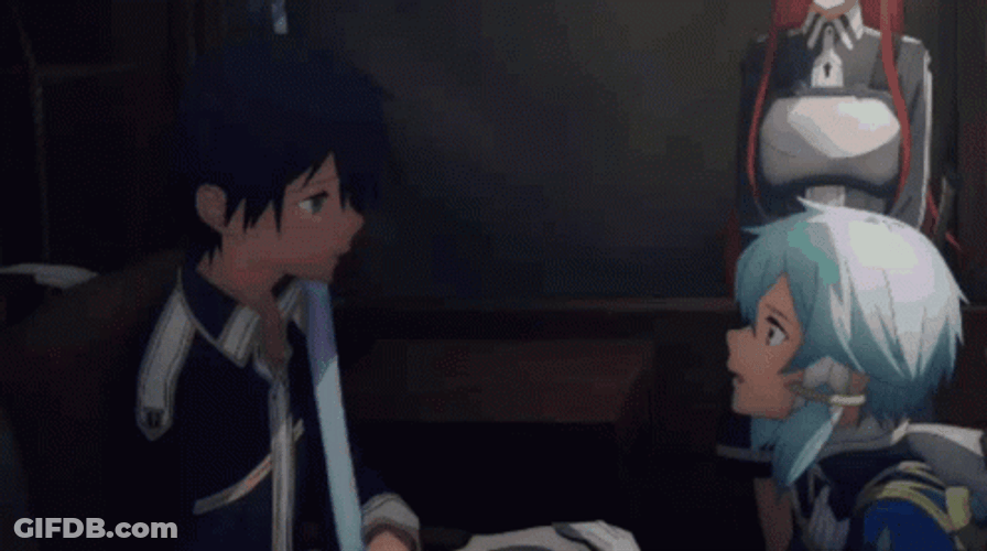 Sword Art Online Sinon Crying GIF