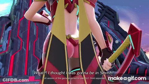 Sword Character Says I Was Gonna Be Smash GIF