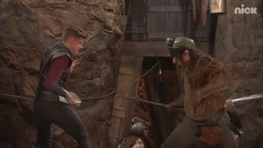 Sword Fight Battle GIF