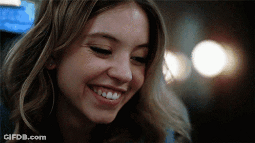 Sydney Sweeney Actress Laughing GIF