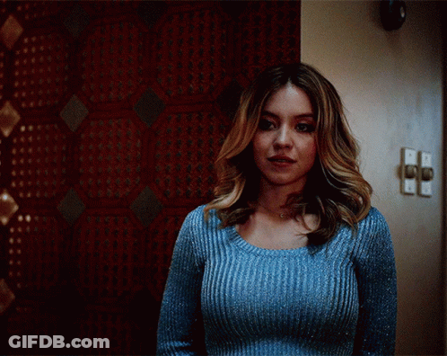 Sydney Sweeney Actress Painful Expression GIF