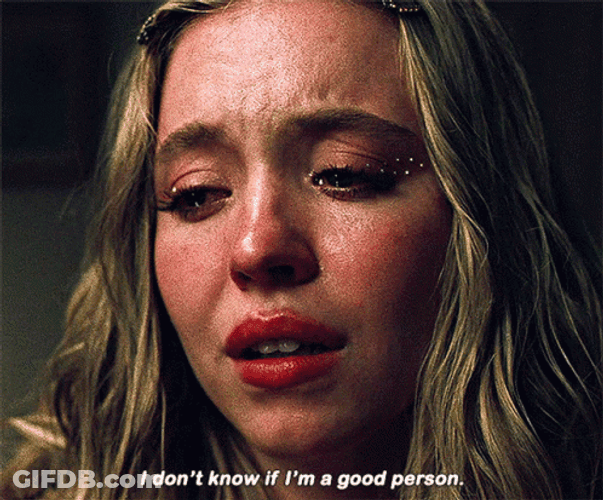 Sydney Sweeney Crying And Worrying GIF
