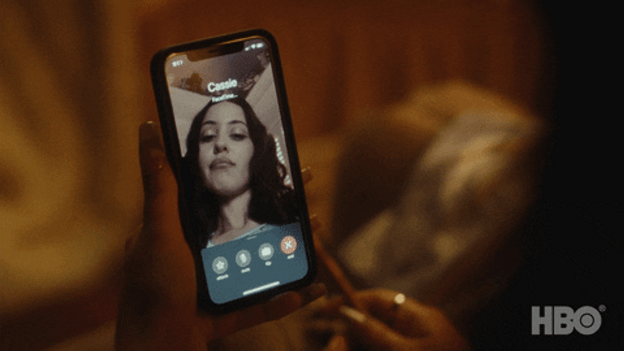 Sydney Sweeney Video Call GIF