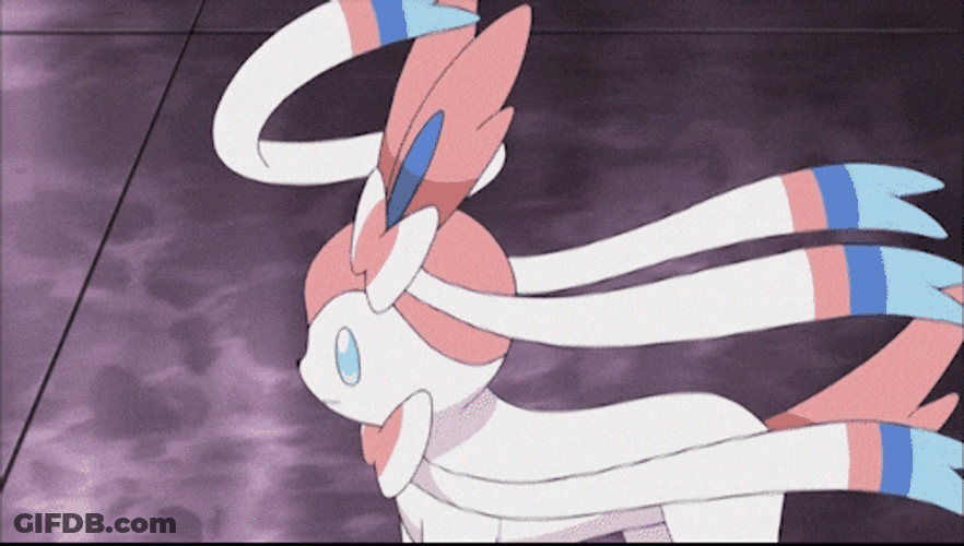 Sylveon Lightning Pikachu GIF